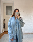 The Flurry Denim Button Up (L)