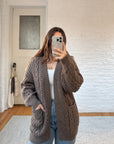 The Firewood Fisherman Cardigan (S)