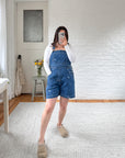 The Embroidered Floral Shortalls (M)