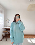 The Turquoise Lake Sweater (XL)