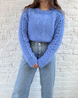 The Handmade Sky Blue Ski Sweater (L)
