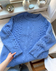 The Handmade Sky Blue Ski Sweater (L)