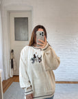 The Textured Wildlife Sweater (L)