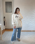 The Textured Wildlife Sweater (L)