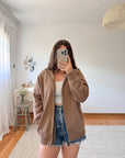 The Medium Roast Zip Up (M)