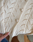 The Buttermilk Knit Cardigan (L)