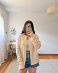 The Buttermilk Knit Cardigan (L)