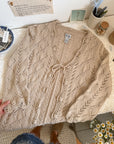 The Crochet Latte Cardigan (M)