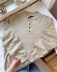The Winter Hike Henley Sweater (L)