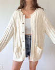The Warm Milk Cardigan (XXL)