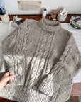 The Chunky Cable Knit Sweater (XL)