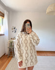 The Neutral Twist Sweater (M)