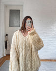 The Hand Knit Granny Sweater (XL)