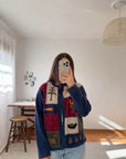 The Woodsy Novelty Cardigan (M)