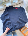 The Warm Blueberry Tea Sweater (XL)