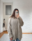 The Oatmeal Mist Sweater (L)