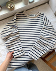 The Striped Sled Sweater (M)