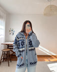 The Icy Snowflake Sweater (L)