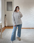 The Striped Sled Sweater (M)