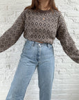 The Diamond Log Sweater (L)