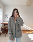 The Marled Mist Cardigan (L)