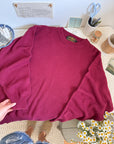 The Maroon Eddie Sweater (XL)