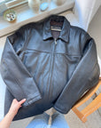 The Warm & Cozy Leather Jacket (XL)
