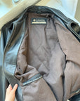 The Warm & Cozy Leather Jacket (XL)