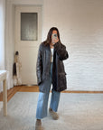 The Chocolate Brown Leather Jacket (XL)