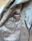 The Chocolate Brown Leather Jacket (XL)