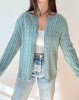 The Sea Cable Knit Cardigan (LT)