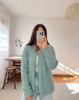 The Sea Cable Knit Cardigan (LT)