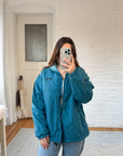 The LL Bean Teal Puffer Jacket (M)