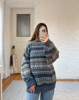 The Textured Pattern Sweater (XL)