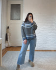 The Winter Fair Isle Mock Neck (L)
