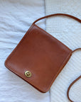 Vintage Coach Compact Pouch Crossbosy