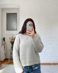 The Grey Textured Sweater (M)