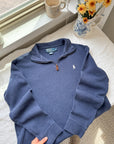 The Midnight Polo Quarter Zip (M)