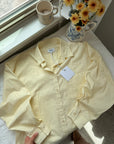 The Lemon Zest Button Up (L)