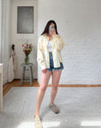 The Lemon Zest Button Up (L)