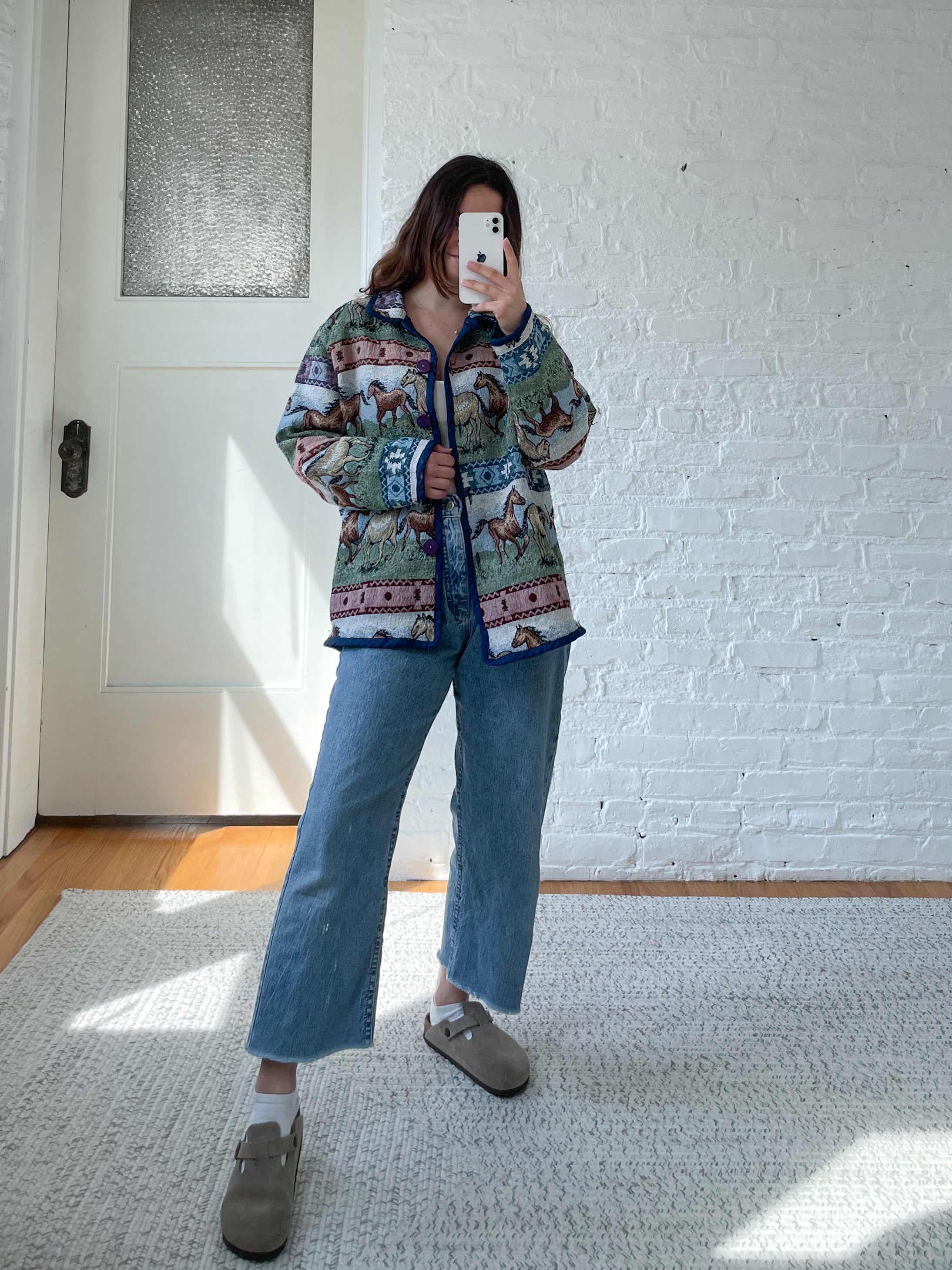 The Wild Horse Tapestry Jacket (XL) – earthful collective