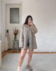 The Linen Chore Button Up (L)