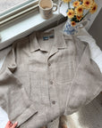 The Linen Chore Button Up (L)