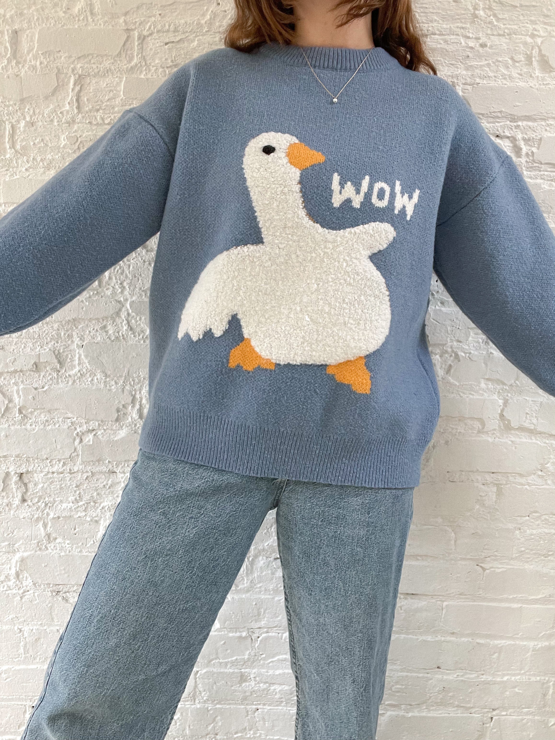 Duck Sweater Goose Wow Jumper Goose Wow Sweater Australia