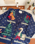 The Grandma Holiday Party Cardigan (L)