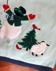 The Snowman Family Cardigan (M)
