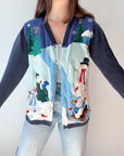 The Snowman Family Cardigan (M)
