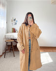 The Mustard Seed Long Trench Coat (XL)