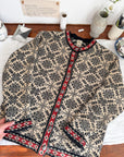 The Snowflake Bean Cardigan (L)