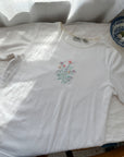 The Embroidered Wildflower Tee (M)